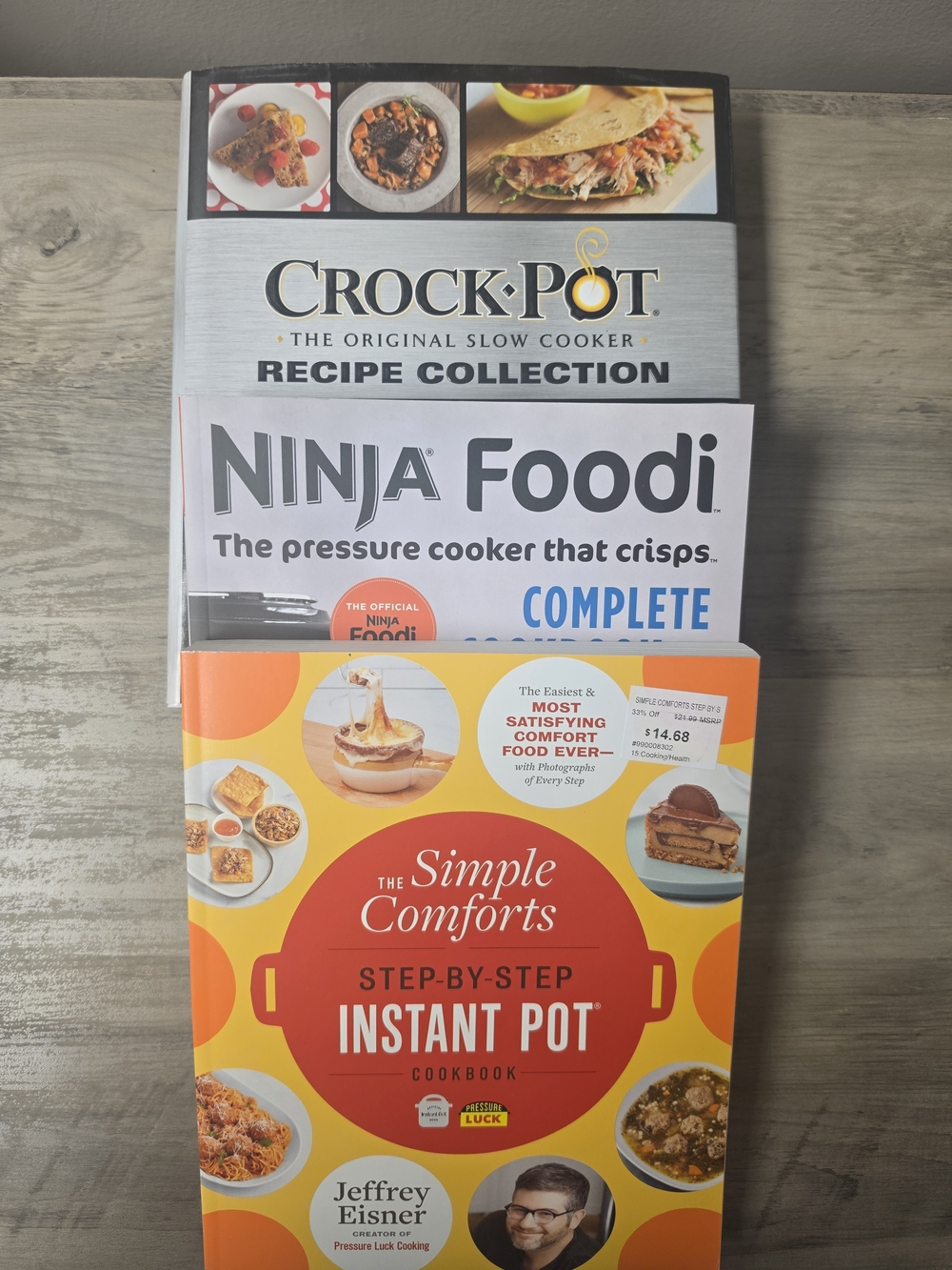 Crock Pot/Ninja Foodi/Instant Pot Cookbooks